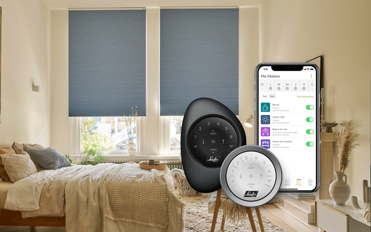 PowerView® automation : contrôlez vos stores et rideaux avec une télécommande ou une application